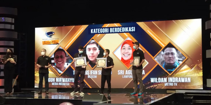 6 Jurnalis Lampost.co Sabet Penghargaan Media Group News Journalist Day