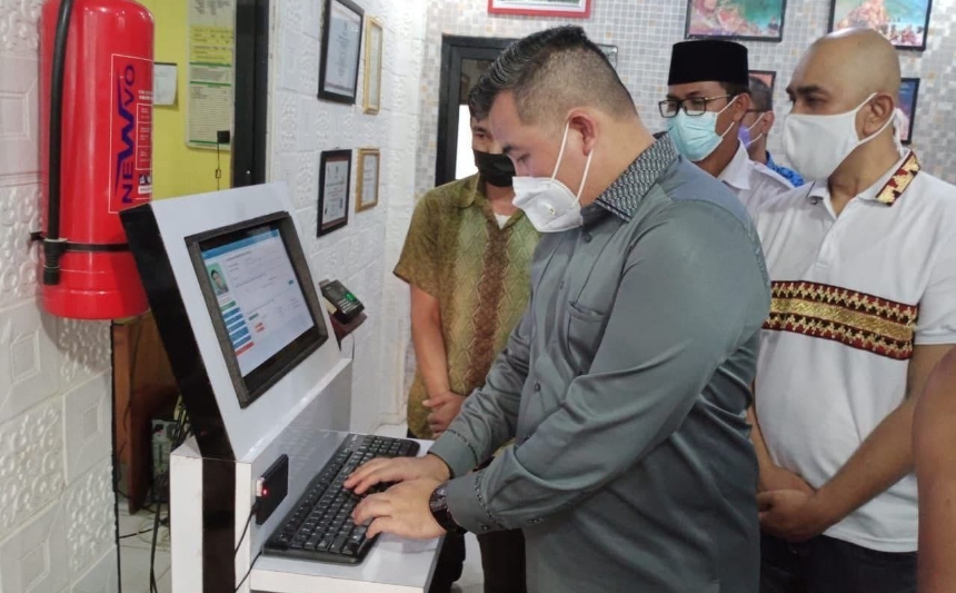 Warung kopi (warkop) digitalpertama di Pesawaran, Lampung.