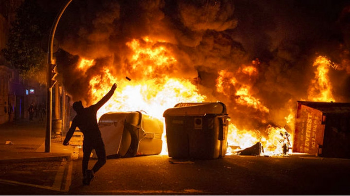 80 Orang Ditangkap dalam Kerusuhan 3 Hari di Spanyol