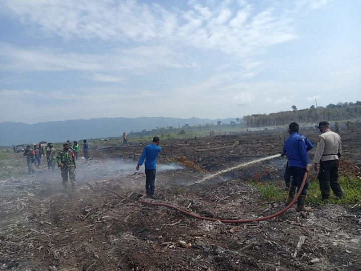 Kebakaran Lahan di Aceh Selatan Mencapai 48 Hektare