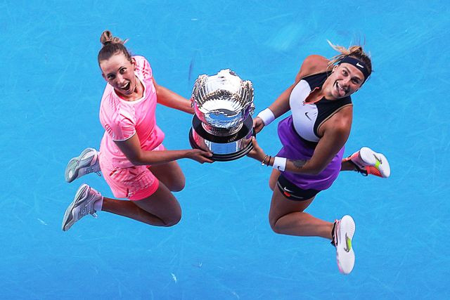 Australian Open: Mertens-Sabalenka Rebut Gelar Ganda Putri