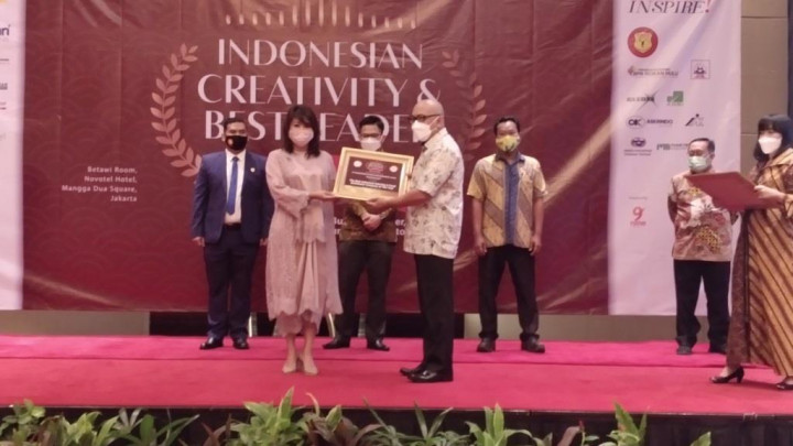 PT Pangansari Utama Raih Penghargaan Indonesian Creativity & Best Leader Award
