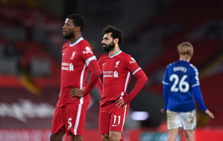 Dipermalukan Everton, Liverpool Mengulang Kesalahan 98 Tahun Silam