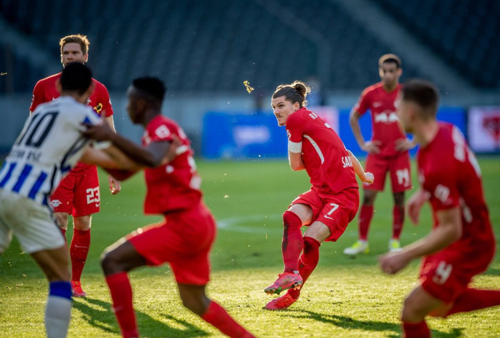 Hertha Berlin vs RB Leipzig: Die Roten Bullen Berpesta