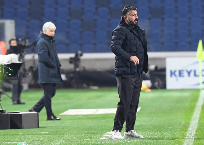 Pelatih Napoli, Gennaro Gattuso (twitter: @sscnapoli)