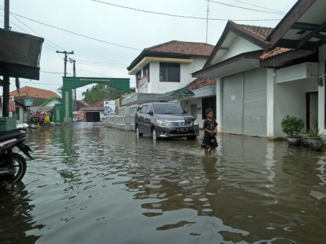Banjir. Foto : Medcom. 