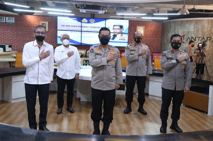 100 Hari Program Prioritas, Polri Adakan Pelatihan <i>Public Speaking</i>