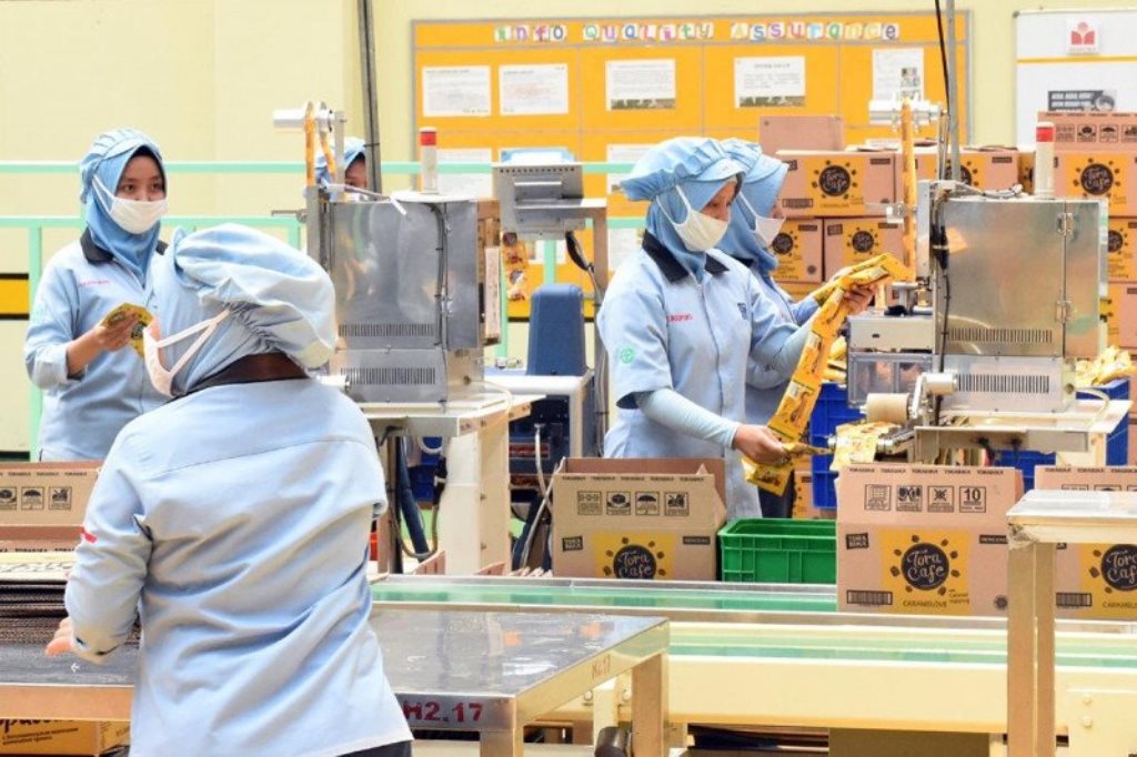 Aktivitas produksi di industri makanan dan minuman. FOTO: ANTARA/HO-Biro Humas Kementerian Perindustrian