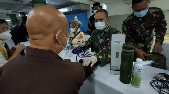 Ribuan Pemuka Agama di DKI Divaksinasi Covid-19