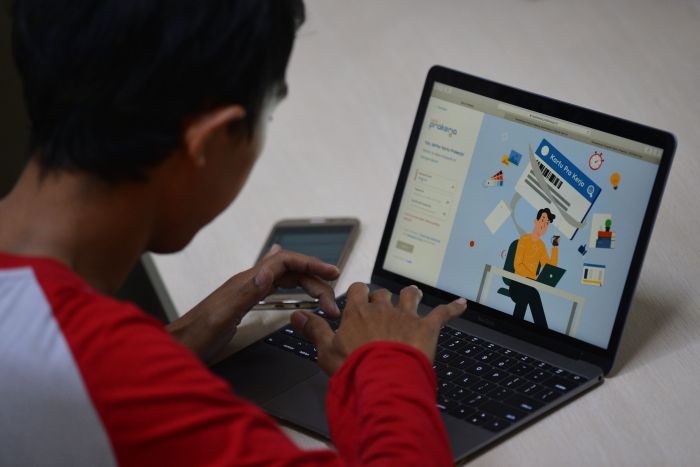 Ilustrasi pendaftaran kartu prakerja gelombang 12 - - Foto: dok Antara