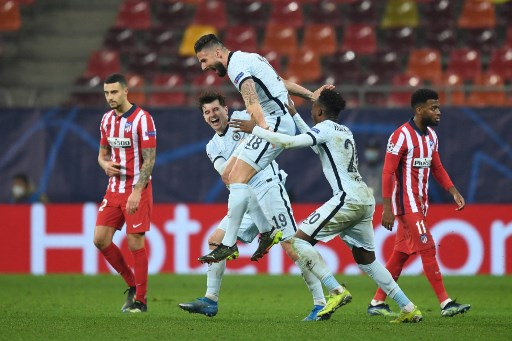 Liga Champions: Tendangan Salto Giroud Bantu Chelsea Tundukkan Atletico