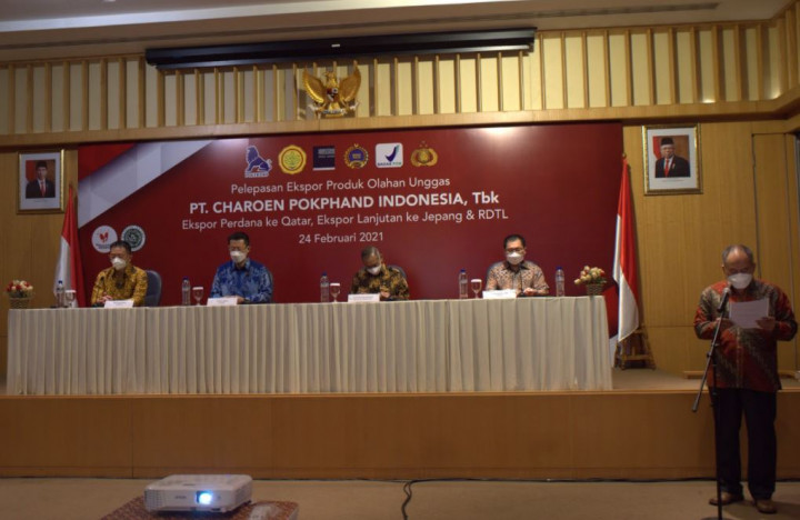 Charoen Pokphand Ekspor Perdana Olahan Unggas ke Qatar