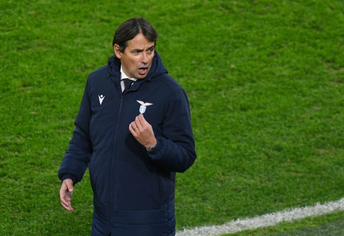 Pelatih Lazio, Simone Inzaghi (AFP/Bernd Thissen)
