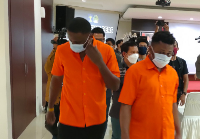 WNA dari Afrika dibekuk karena langgar ijin tinggal. Medcom.id/Christian