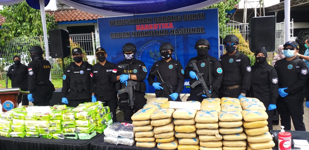 Barang bukti narkoba/Medcom.id/Kautsar.