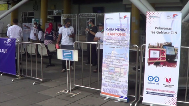 GeNose C19 Mulai Digunakan di Pelabuhan Tanjung Priok