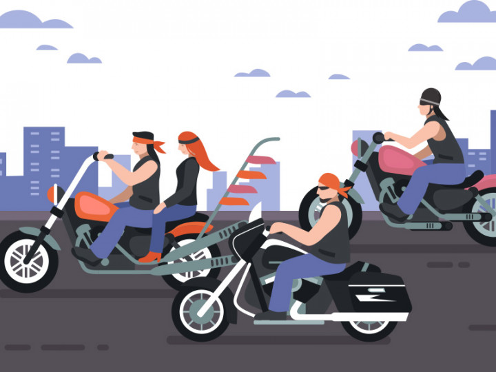 Polisi Buru Pengendara Moge yang Terobos Ring 1 Istana