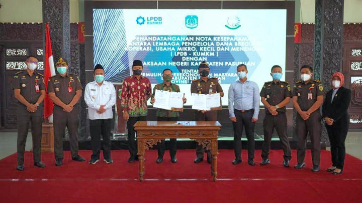 Kawal Penyaluran Dana Bergulir, LPDB-KUMKM Gandeng Kejari Pasuruan
