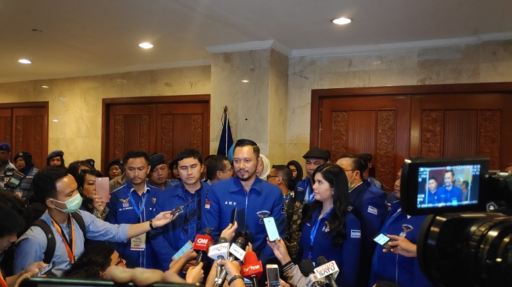 Ketum Demokrat AHY/Medcom.id/Anggi Tondi M
