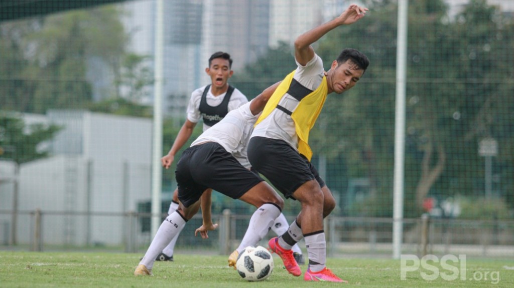 Suasana latihan Timnas Indonesia (Dok. PSSI)