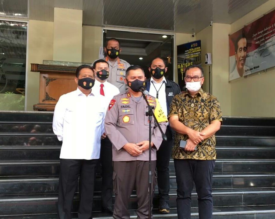 Direktur Jenderal Penanganan Sengketa dan Konflik Tanah Kementerian ATR/BPN Raden Bagus Agus Widjayanto (kanan). Medcom.id/Siti Yona Hukmana