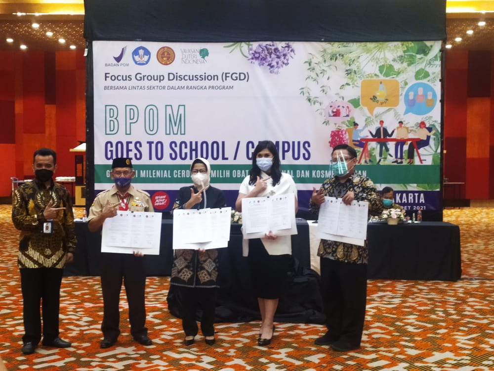 Peluncuran BPOM Goes to School dan Campus. Foto: Dok. BPOM