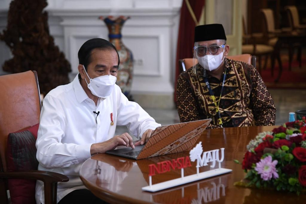 Presiden Joko Widodo melaporkan SPT/Biro Pers Sekretariat Presiden.