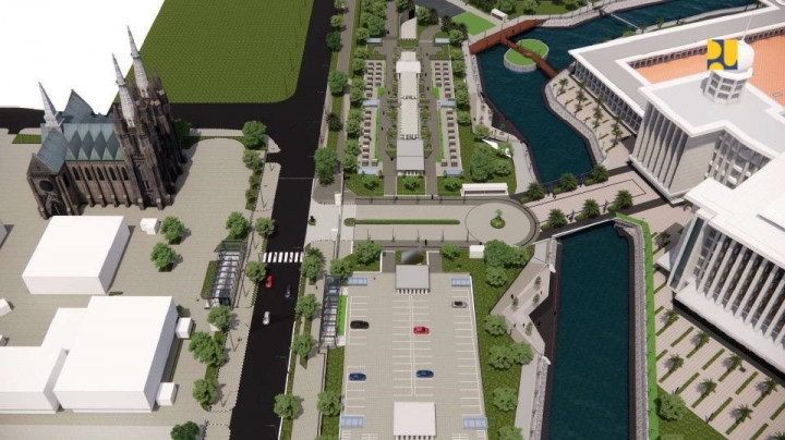 Ikon Kebhinekaan, Intip Desain Terowongan Silaturahmi Masjid Istiqlal-Gereja Katedral