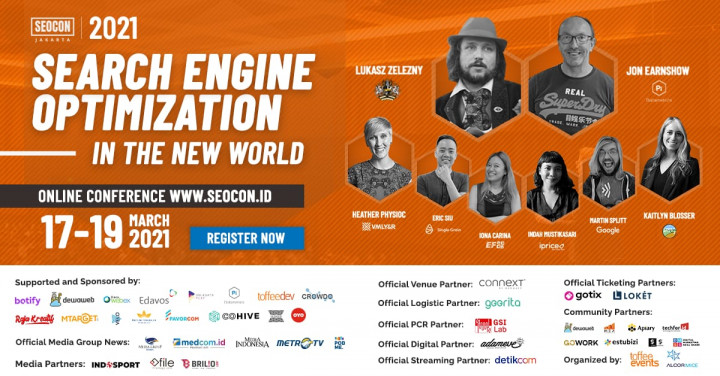 SEOCon Jakarta Kembali Berbagi Pengetahuan SEO di Tengah Pandemi