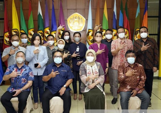 Kunjungan Media Group ke kampus Unpad. Foto: Dok. Unpad