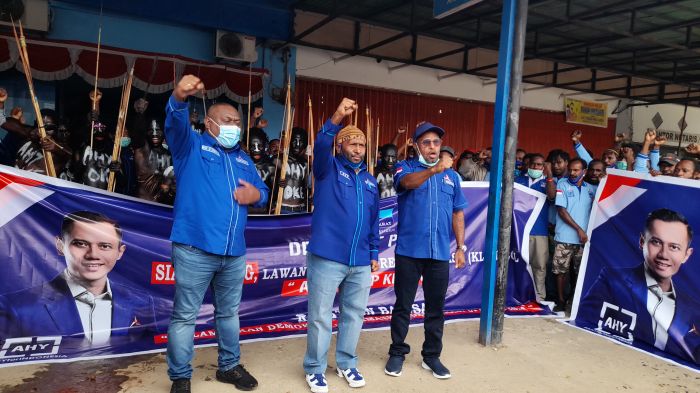 Dukung AHY, DPD Partai Demokrat Papua Siap Perang