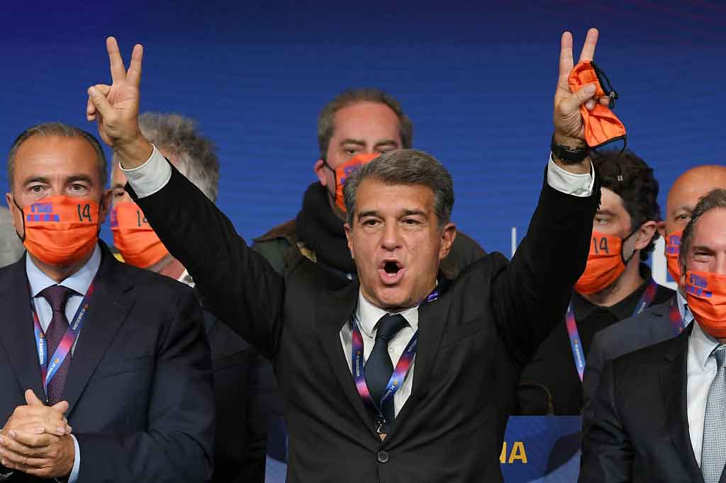 Joan Laporta Terpilih Jadi Presiden Baru Barcelona