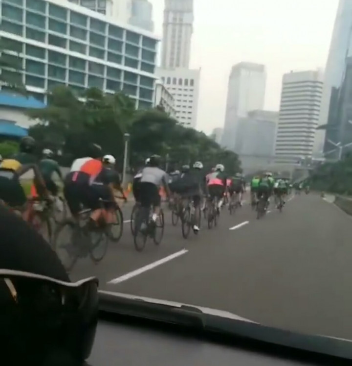 Pesepeda Keluar dari Jalur Khusus Bakal Didenda Rp100 Ribu