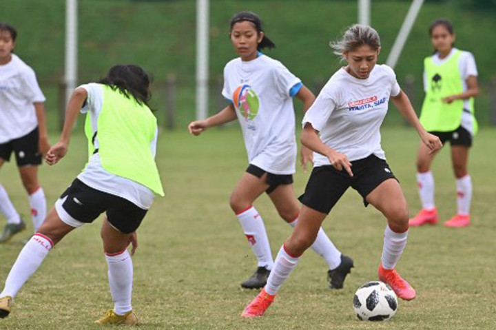 Melihat Latihan Perdana Timnas Putri Jelang SEA Games 2021