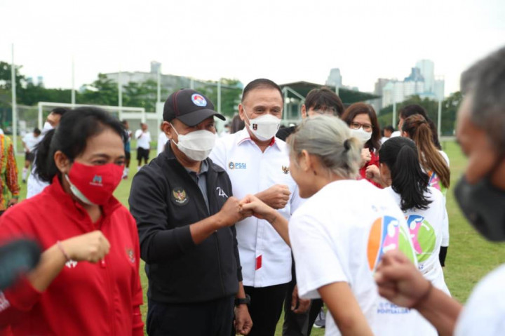 Menpora Anggap Masa Depan Sepak Bola Putri Cerah