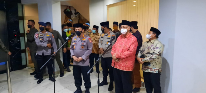Silaturahmi Kapolri Jenderal Listyo Sigit Prabowo di Kantor DPP LDII/Istimewa