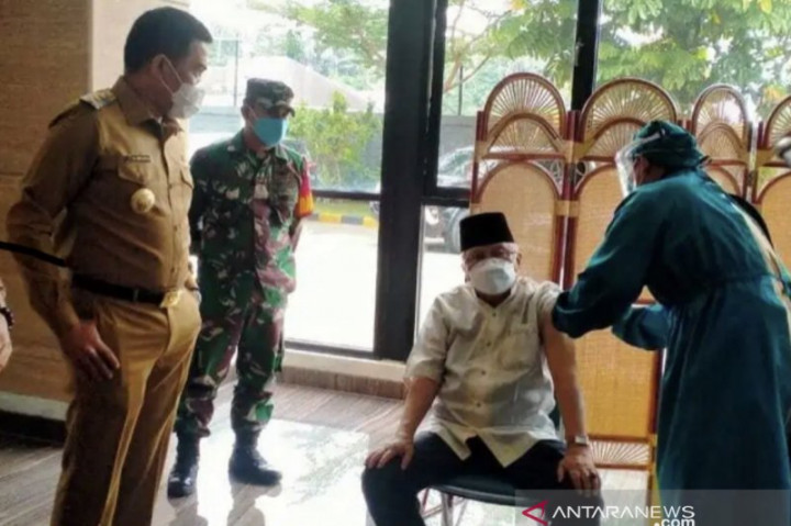 Pemuka Agama dan Lansia di Samarinda Divaksin Covid-19