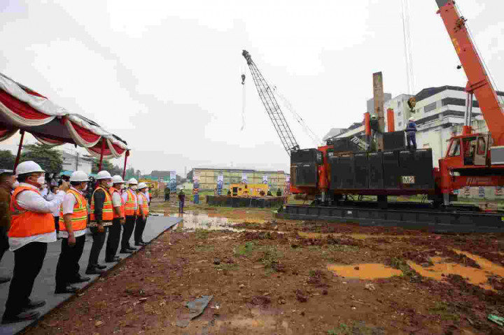Pasar Senen Blok VI Mulai Dibangun, Calon Saingan Tanah Abang