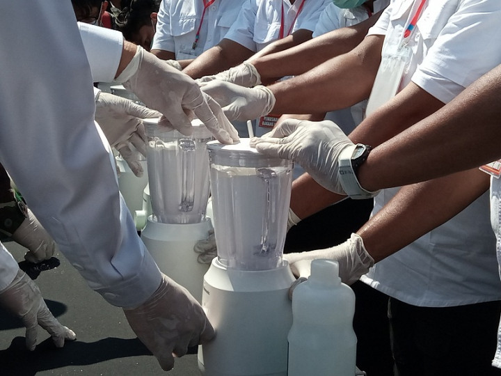 13,6 Kg Sabu dan 158 Kg Ganja Dimusnahkan di Banda Aceh