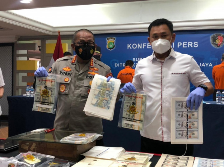 Tersangka Beli Uang Asing Palsu untuk Pesugihan