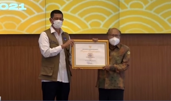 Metro TV Terima Penghargaan dari BNPB