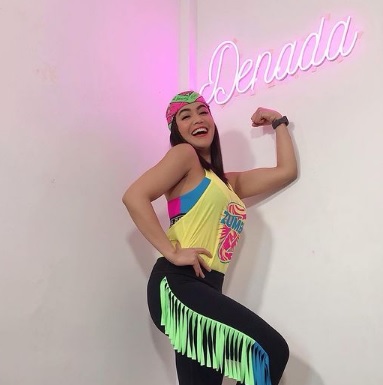 Zumba dan Kebahagiaan Denada yang Kembali Hidup