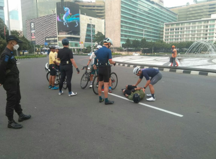 Tulang Rusuk Pesepeda Korban Tabrak Lari Rusak