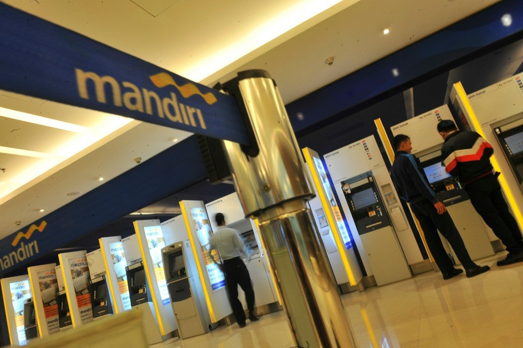 Bank Mandiri. Foto: MI/Adam Dwi