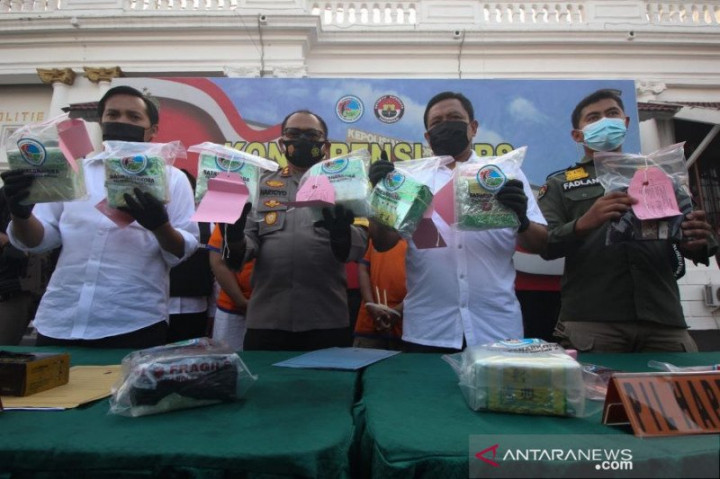 Peredaran 8,3 Kg Sabu Dikendalikan dari Lapas di Jatim Digagalkan