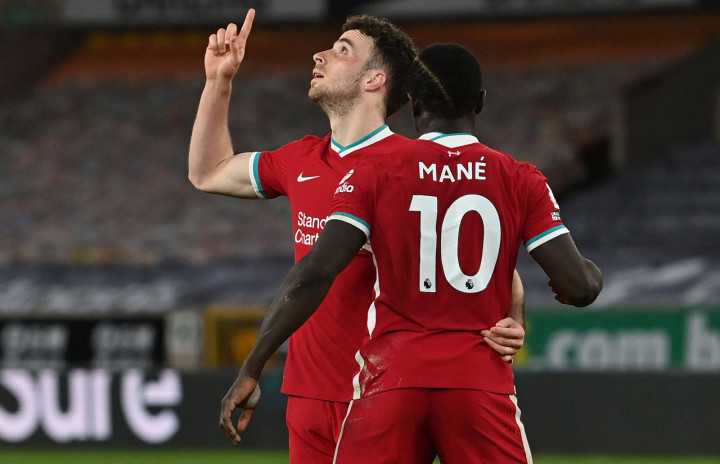 Gol Jota Bawa Liverpool Kalahkan Wolverhampton 1-0