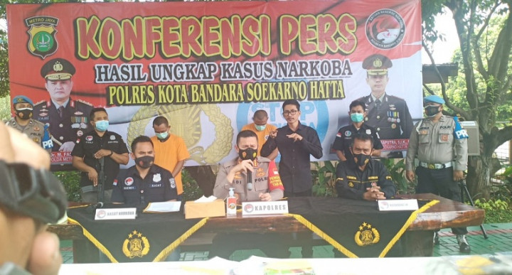 Penyelundupan 6,7 Kg Sabu Diungkap Polresta Bandara Soekarno Hatta