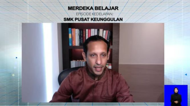 Nadiem Akui Mayoritas SMK Belum Cetak Lulusan Siap Kerja