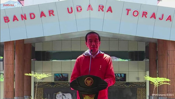Jokowi: Bandara Tana Toraja Percepat Mobilitas Warga