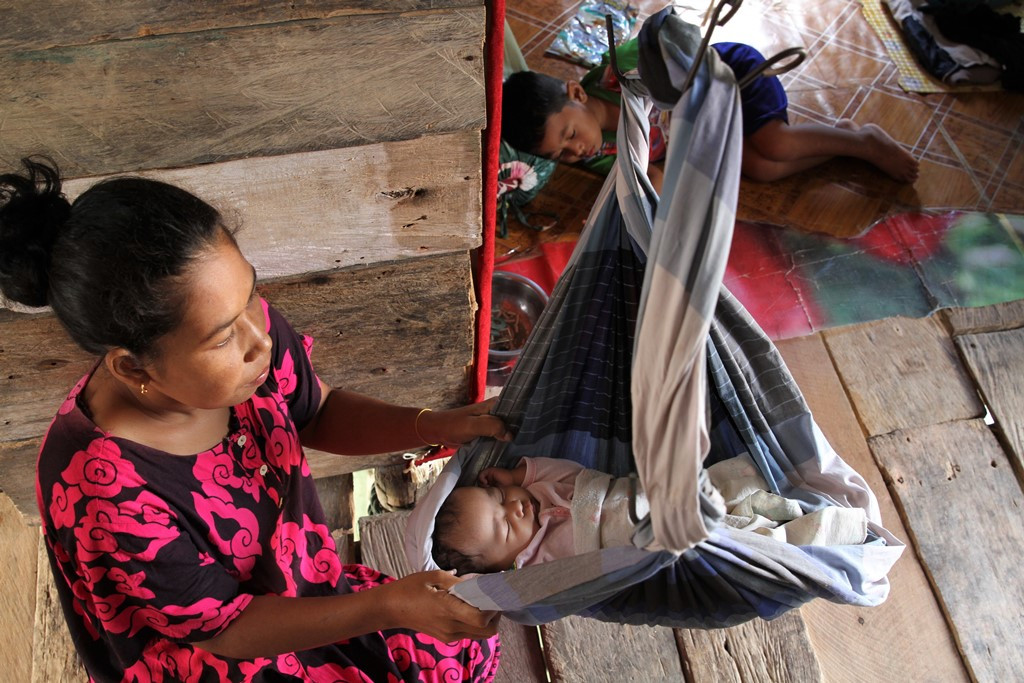 Pemerintah memiliki strategi baru untuk mencapai target penurunan stunting pada 2024 (Foto:Antara/Jojon)